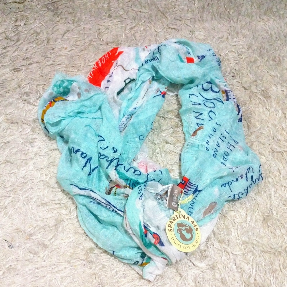 NWT SPARTINA 449 Scarf